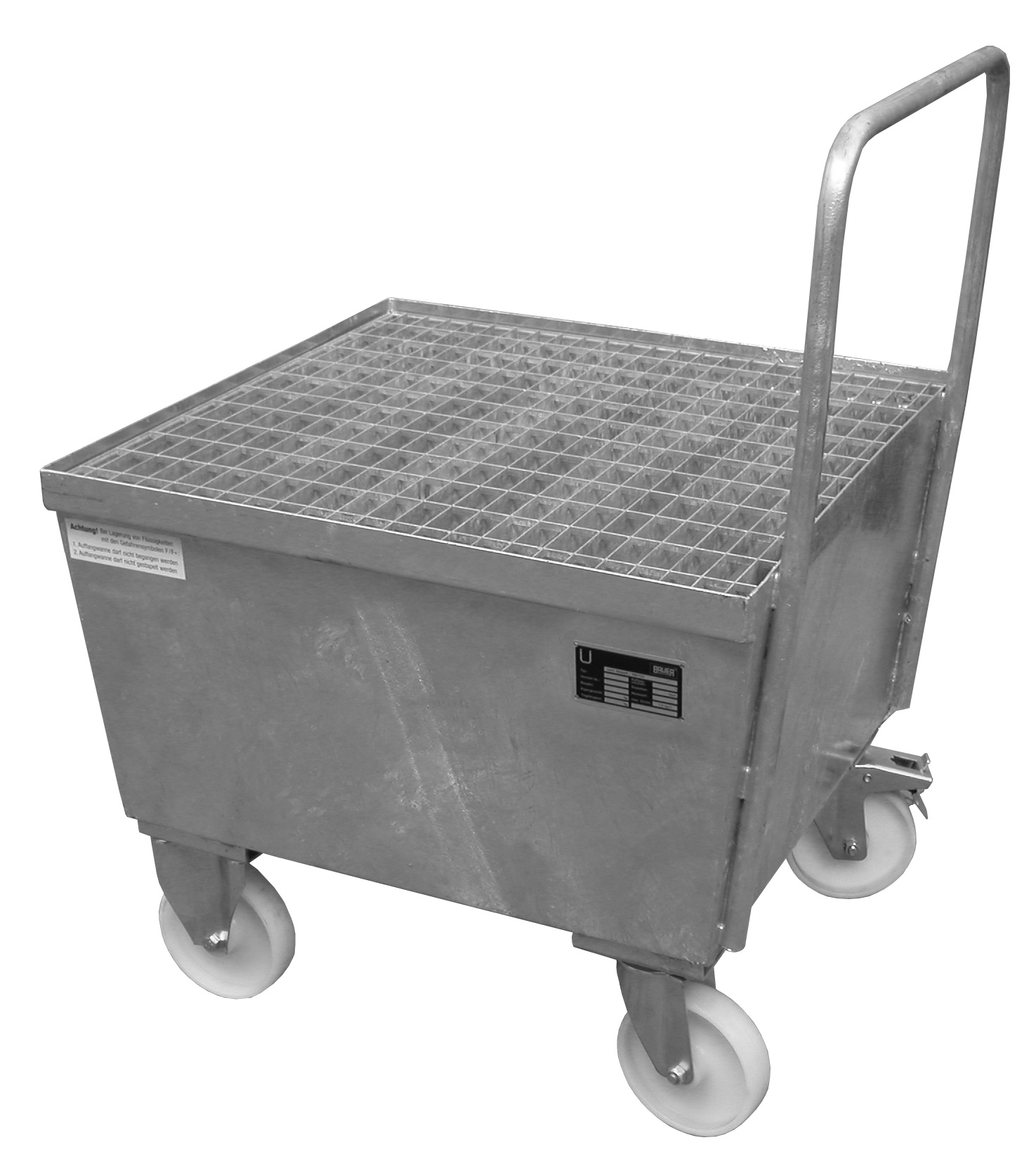 Auffangwanne Typ AW-F feuerverzinkt